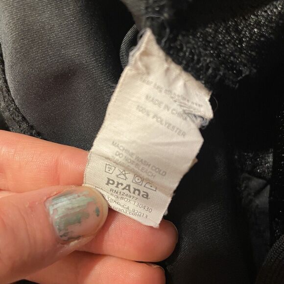 prAna Men’s Mojo Shorts Black Lightweight XL Beach Yoga Hiking Outdoor UPF 50+ - Picture 12 of 14